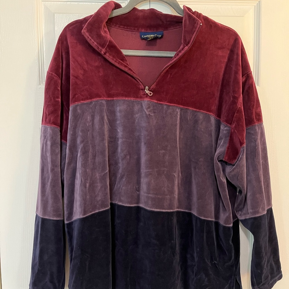 Charter club cozy pull over size L